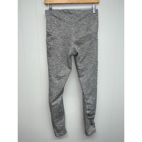 CHAMPION MARLED Gray Women's Leggings Size Medium Pockets - Picture 3 of 5